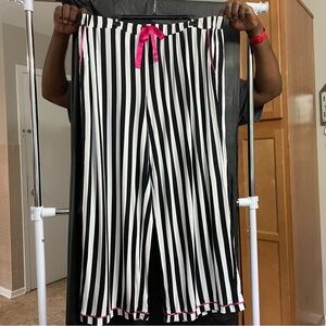 Live Well Sleep Striped 22/24W Pajama Pants Sleepwear Comfort Lightweight